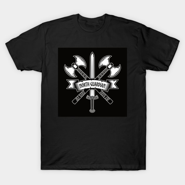 Vikings - guardians of the north - dark T-Shirt by ShirzAndMore
